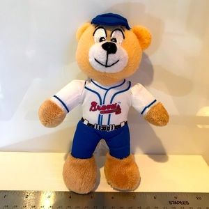 MLB Braves Stuffed Teddy Bear